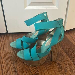 Jessica Simpson JP Tookie Platform Heels size 10